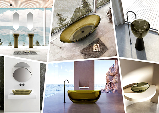 Прозрачные ванны и раковины ABBER Kristall: Новая эстетика в вашей ванной комнате!
